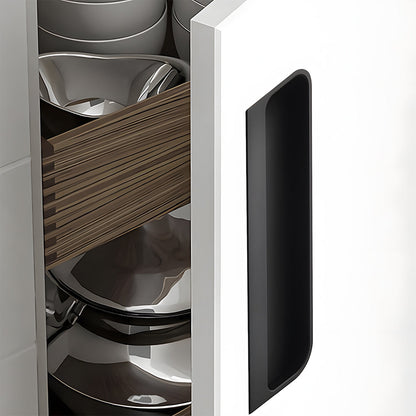 Rectangular Recessed Pulls for Sliding Closet Doors