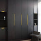Aluminum Alloy Finger Edge Pulls for Cabinets and Drawers