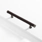 Fashionable Zinc Alloy Leather Drawer Cabinet Handle