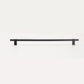 Black / Gold Knurled Round Bar Cabinet Pulls and Drawer Handles
