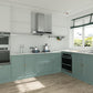 Square Zinc Alloy Kitchen Cabinet Knobs