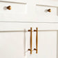 Retro Turned Zinc Alloy Cabinet Handles and Drawer Knobs