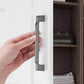 Slim Square Bar Cabinet Pulls and Matching Knobs