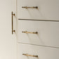 European Classical Solid Brass Cabinet Pulls and Knobs in Bronze