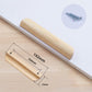 Solid Wood Half-Round Cabinet Finger Pulls