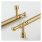 Brushed Brass Vintage Cabinet Pulls and Door Handles