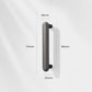 Grooved Round Bar Zinc Alloy Cabinet Pulls and Knobs