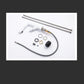 Height-adjustable Pull-out Single-hole Bathroom Faucet