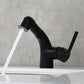 Simple Pull-out Single Hole Bathroom Faucet