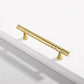 Grooved Round Bar Cabinet Pulls and Matching Knobs