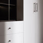 Grooved Round Bar Cabinet Pulls and Matching Knobs