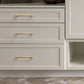 Faceted Zinc Alloy Cabinet Pulls and Matching Knobs