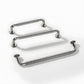 Threaded Ribbed Cabinet Handles and Pulls for Wardrobes