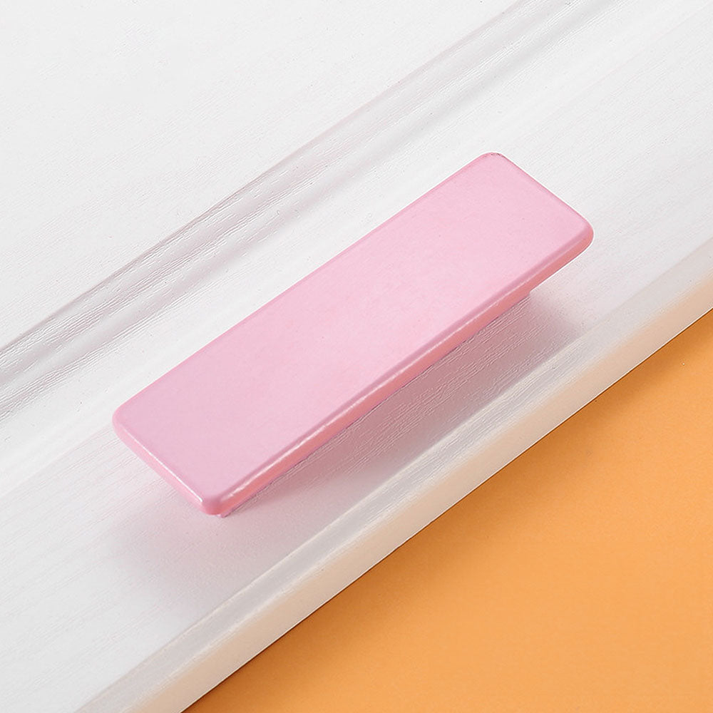Colorful Birch Wood Cabinet Pulls and Knobs for Dressers