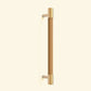 Colorful Leather and Brass Cabinet Pulls and Knobs