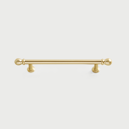 French Gold Ball-End Cabinet Pulls and Knobs for Kitchens