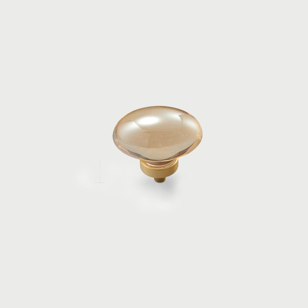 Champagne Bronze Crystal Cabinet Knobs