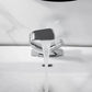 Rivora Modern Waterfall Basin Bathroom Sink Faucet, Single Handle Single Hole