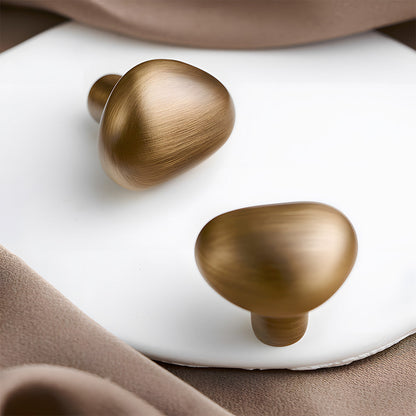 Organic Pebble Mushroom Cabinet Knobs
