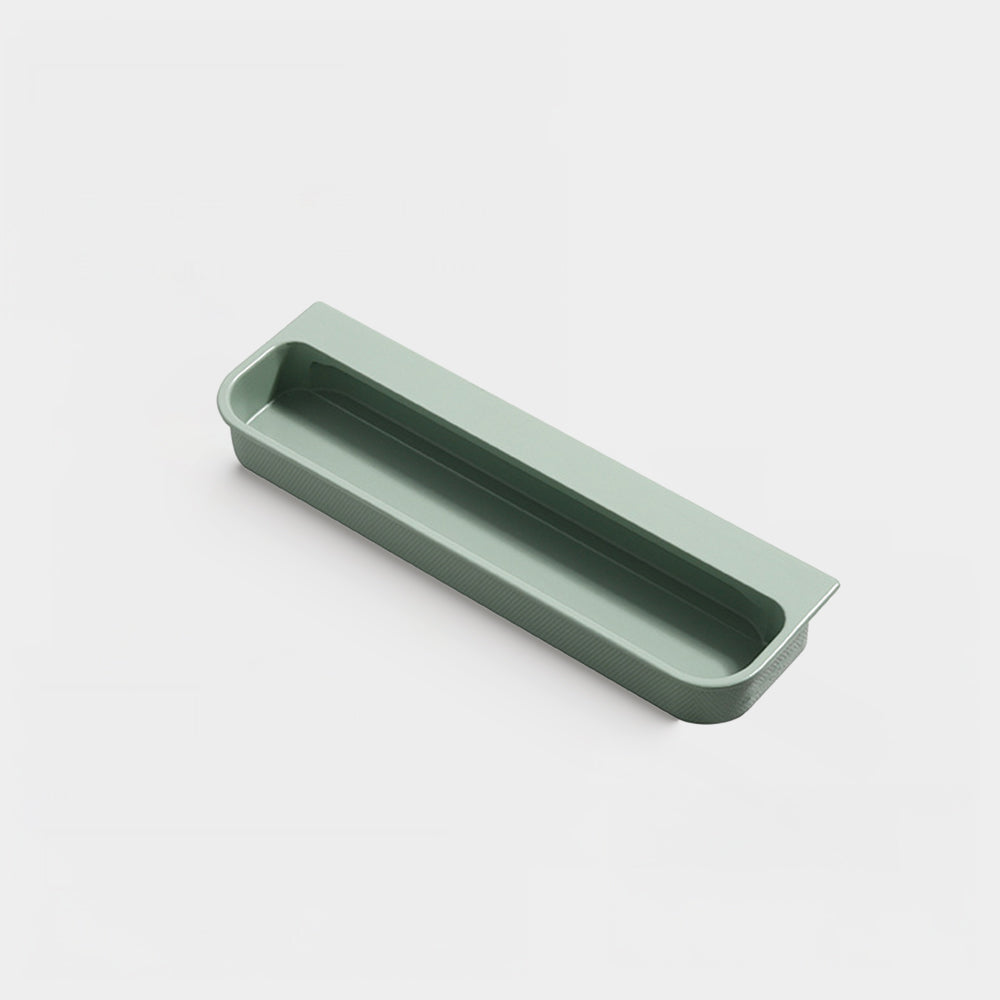 Multicolor Rounded Recessed Cabinet Pulls for Drawers