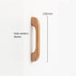 Curved Solid Wood Cabinet Handles and Round Cabinet Knobs