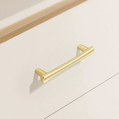 Modern Beveled Cabinet Handles and Knobs, Zinc Alloy