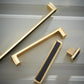Black Gold Zinc Alloy Cabinet Pulls and Knobs