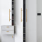 Gold Brass Round Bar Cabinet Handles and T-Bar Knobs