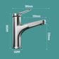 Single Handle Hot and Cold Bathroom Faucets with Pull Out Spray