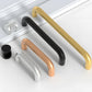 Aluminum Alloy Rounded Bar Cabinet Pulls and Handles