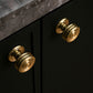 Round Bar Brass Cabinet Handles and Knobs for Wardrobes