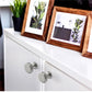 Two-Tone Brass Cabinet Pulls and Knobs