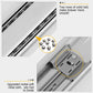 Soft Close Ball Bearing Full Extension Side Mount Drawer Slides 100 LB Load Capacity