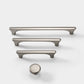 Arched Half Moon Cabinet Handles and Knobs, Zinc Alloy
