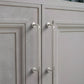 Threaded Ribbed Cabinet Handles and Pulls for Wardrobes