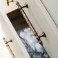 European Classical Solid Brass Cabinet Pulls and Knobs in Bronze