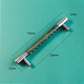 Colorful Leather Cabinet Pulls and Knobs, Stainless Steel