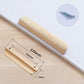 Solid Wood Half-Round Cabinet Finger Pulls