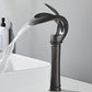 Single Handle Waterfall Solid Brass Creative Hollowed Out Design Water Tap