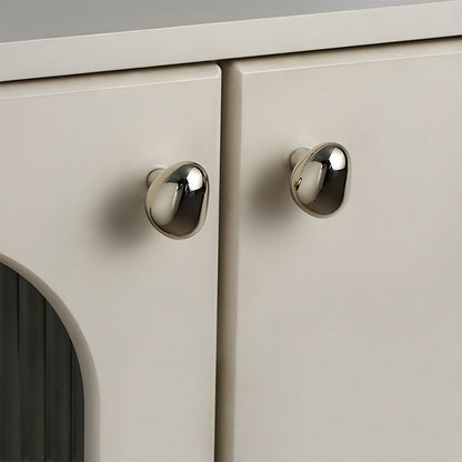 Organic Pebble Mushroom Cabinet Knobs