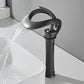 Single Handle Waterfall Solid Brass Creative Hollowed Out Design Water Tap