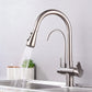 Clarivo Three-Way Kitchen Faucet with Filter Tap & Pull-Down Spout for Kitchen Sink