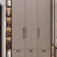 Striped T-Bar Cabinet Handles and Drawer Pulls