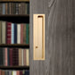 Recessed Cabinet Pulls with Offset Finger Grip