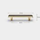 Leather Pattern Cabinet Pulls and Knob in Black / Gold