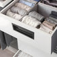 Recessed Cabinet Pulls with Offset Finger Grip