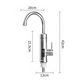 Calora Instant Electric Water Heating Faucet with Digital LED Display