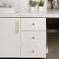 Knurled Round Bar Cabinet Handles and Knobs
