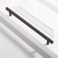 Textured T-Bar Zinc Alloy Cabinet Pulls and Drawer Handles