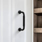 Threaded Ribbed Cabinet Handles and Pulls for Wardrobes